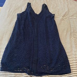 Abercrombie & Fitch Navy Lace Dress